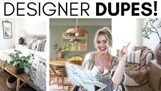 HOME DECOR DUPES  HOME DECORATING TIPS  HIGHEND LOOK FOR LESS [upl. by Enner873]