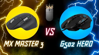 I Replaced The BEST Productivity Mouse With THIS  MX Master 3 VS G502 Hero [upl. by Alyda]