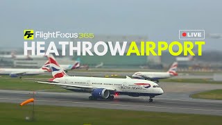 Heathrow Airport Live  Tuesday 27th Feb 2024 [upl. by Aneeles]