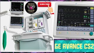 Anaesthesia Machine I Review I Urdu I Hindi I GE Avance CS2 I [upl. by Ilan]