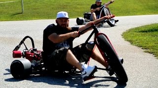 Motorized Drift Trike  SFD Industries [upl. by Nemrac]