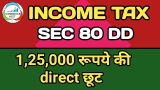 Income Tax Deduction for Dependent HandicappedDisabled Members  Sec 80DD of Income Tax Act [upl. by Ivonne]