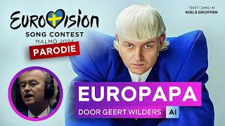 Wilders doet Europapa [upl. by Ennaeirb]