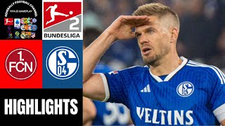 1FC Nürnberg vs FC Schalke 04  12Spieltag Bundesliga 2 Highlights [upl. by Tally907]