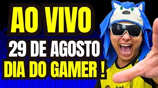 AO VIVO 29 de AGOSTO DIA do GAMER  CLASSICOS que MARCARAM EPOCA [upl. by Schuster]