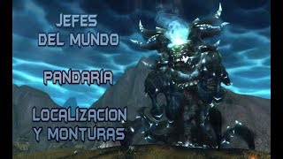 World Of Warcraft  Jefes Del Mundo Pandaria [upl. by Nylak]