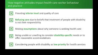 Module 2 Video 1 What are attitudinal barriers and why do they matter [upl. by Neehsar73]