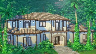 MEDITERRANEAN MANSION  The Sims 4 Speed Build [upl. by Aim]