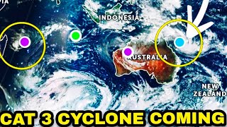 Get Ready for Category 3 Cyclone in QLD Australia Tropical Storm for Mauritius [upl. by Enitnelav]