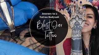 My Blast Over Tattoo Healing Journey to my Tattoo Bodysuit [upl. by Jamille676]