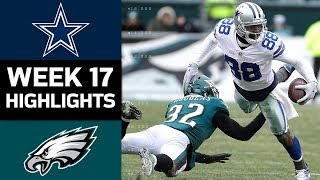 Cowboys vs Eagles  NFL Week 17 Game Highlights [upl. by Weeks]