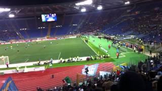 Lazio 20 Milan 01022012 Curva Nord 12 [upl. by Jankey284]