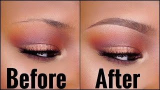 The BEST EYEBROW Tutorial for SPARSETHIN Brows Beginner Friendly [upl. by Enitsenrae]