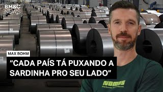 Estados Unidos podem criar tarifas antidumping contra siderúrgicas brasileiras  Max Bohn analisa [upl. by Monjo406]