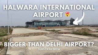 Ludhiana International Airport  Halwara International Airport  Bigger than Delhi airport  india [upl. by Smaoht756]