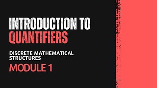 Quantifiers  MAT203  DMS MODULE 1  KTU  Anna Thomas  SJCET [upl. by Rosemary800]