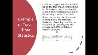 Travel Time Data Analysis [upl. by Wardieu]