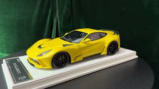 Track Extreme TE 118 Novitec F12 NLargo S Pearl Yellow [upl. by Meadow]