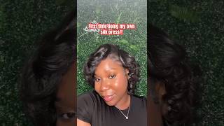 Diy Silk Press For Short 4c Curly Hair  Get Silky Smooth Results At Home [upl. by Vieva]