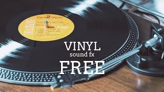 VINYL SOUND EFFECTS FREE [upl. by Otilegna]