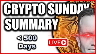 Crypto Sunday Summary  28 April 2024 [upl. by Torrell]