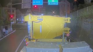 ReLive Timelaps  Transport Komatsu PC8000 Basel  Herisau [upl. by Weissmann]