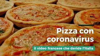 Pizza Coronavirus lo sketch francese di Canal [upl. by Aylsworth]