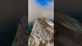 Switzerland 🇨🇭 travel mountains mountains scenery youtubeshorts nature switzerland [upl. by Ahse]