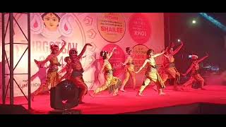 pranavalaya song dance performances at junction mall durgapur on occasion of mahalaya [upl. by Ecnerrot]