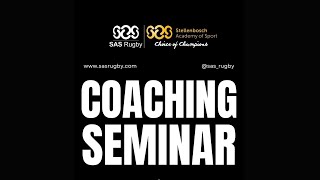 SAS Rugby Coaching Seminar [upl. by Nobell17]