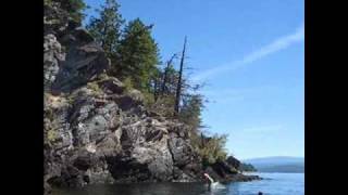 60ft Cliff Jump on Shuswap Lake [upl. by Massarelli]