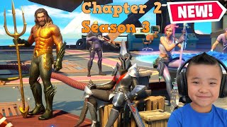 New Season 3 Battle pass Aquaman and Trailer CKN Gaming [upl. by Adnim984]