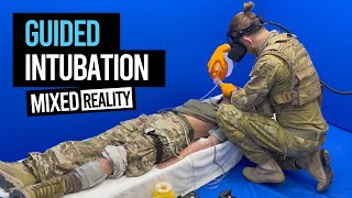 Video Guided Intubation in Mixed Reality [upl. by Oniotna]