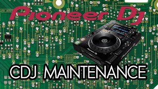 PIONEER CDJ MAINTENANCE [upl. by Arutek]