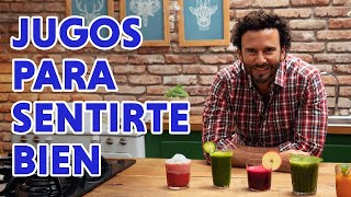 Jugos para sentirte bien  Jugo Rehidratante Multivitaminico Jugo Verde limpiador  ChefOropeza [upl. by Edge]