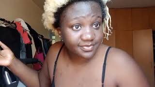 HOW TO STYLE NATURAL HAIR USING MOULDING GEL  HOW TO MAKE SIMPLE FINGER COILS 4C HAIR [upl. by Idoc]