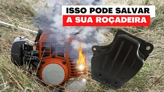 COMO DECARBONIZAR O ESCAPAMENTO DA ROÇADEIRA  Como limpar o escapamento PASSO A PASSO [upl. by Llyrrad]