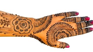 new stylish latest mehndi design back hand mehndi design  trending mehndi design  Arabic mehndi [upl. by Daukas]