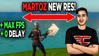 How To Get FaZe Martozs NEW Stretched Resolution In Fortnite Chapter 3 BEST RES [upl. by Benedetta947]