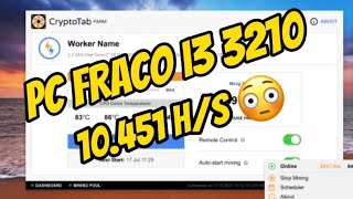 COMO MINERAR BITCOIN COM PC FRACO 2023  CRYPTO FARM [upl. by Inalan]