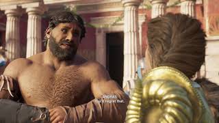 ASSASSINS CREED ODYSSEY WALKTHROUGH 130 ACTOR LIFE THESPIS HOUSE [upl. by Atineg]