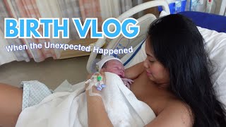 NO EPIDURAL Normal Delivery Birth Vlog for Baby 2  Labor and Delivery [upl. by Rexana]