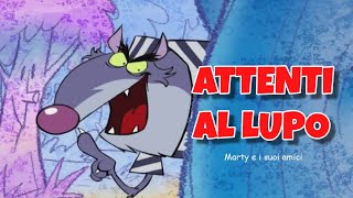 ATTENTI AL LUPO  Marty e i suoi amici  Canzoni Per Bambini [upl. by Ilatfen207]