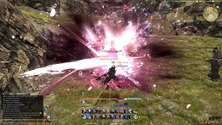 FFXIV  Dragoon 701 OpenerRotation [upl. by Ardeahp]