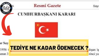 Kamu İşçilerine Tediye Ne Kadar Ödenecek 4d işçi kadrosu son dakika [upl. by Nytsyrk739]