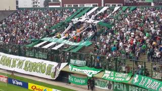 15042017 Ferro Carril Oeste  Deportivo Santamarina 10 Hinchas Barra Brava Stimmung Support Fans [upl. by Machutte]