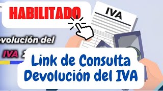 👉 YA PODEMOS CONSULTAR BENEFICIARIOS De DEVOLUCIÓN del IVA Para 4 PAGO💵✅ [upl. by Cire]