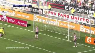 Samenvatting PSV  sc Heerenveen seizoen 20102011 [upl. by Blackman]