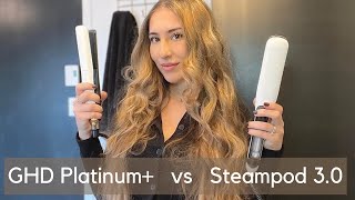 GHD PLATINUM VS STEAMPOD 30  WHICH ONE IS BETTER [upl. by Aesoh]