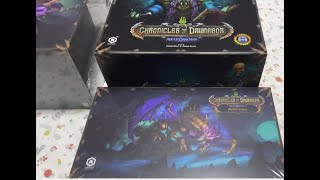 Chronicles of Drunagor Age of Darkness V15 Core Box and Spoils of War Storage Loren Fallen Sisters [upl. by Reifnnej]